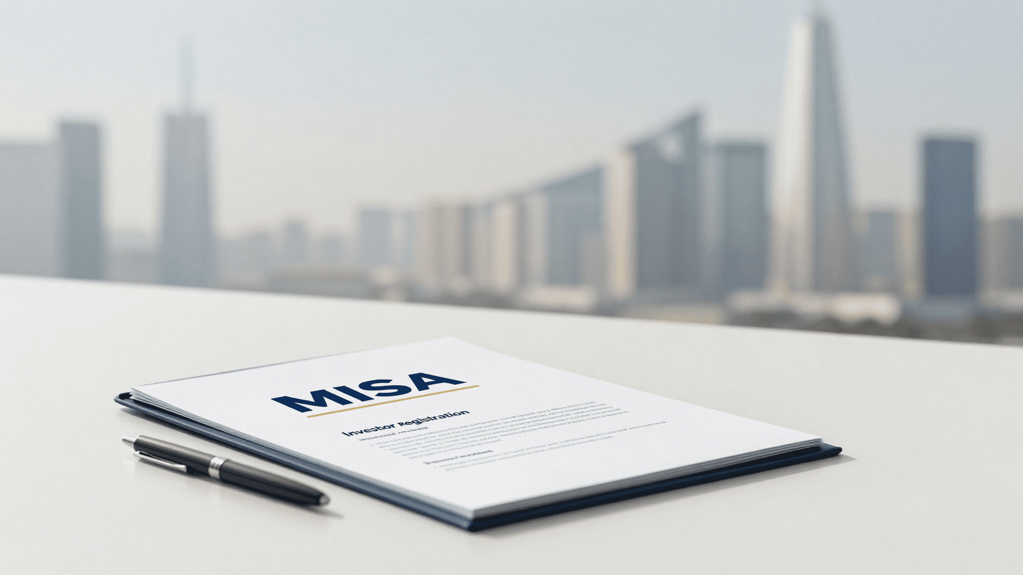 MISA Investor Registration in 2026: The New "Registration-First" Path for Foreign Companies